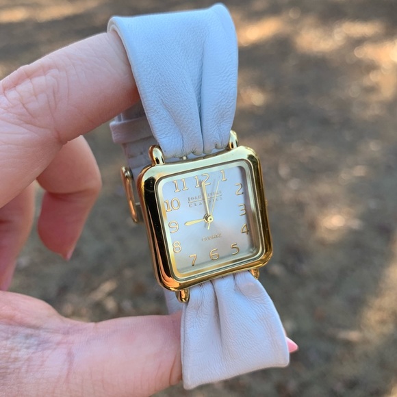 Joan Rivers Leather Band Watch - Picture 7 of 13